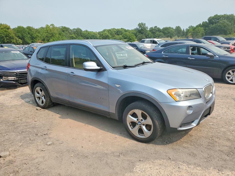 2012 BMW X3 VIN 5UXWX5C56CL727428 COPART salvage auction — SIDE, Pa - Certificate Of Salvage, sold $850 on 2026-07-20 (photo 4)