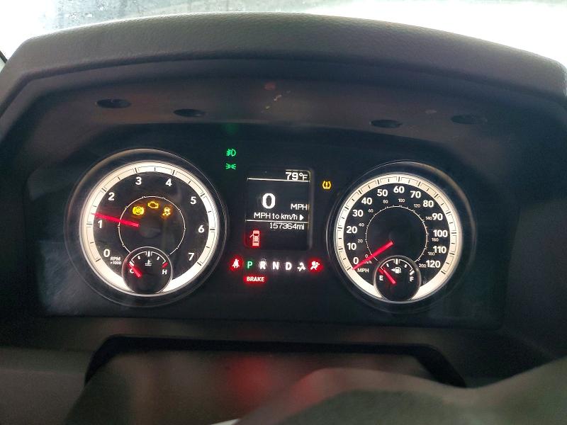 2014 Ram 1500 VIN 1C6RR6KT4ES149120 COPART salvage auction — REAR END, Tx - Salvage Vehicle Title, sold $3,000 on 2026-07-31 (photo 9)