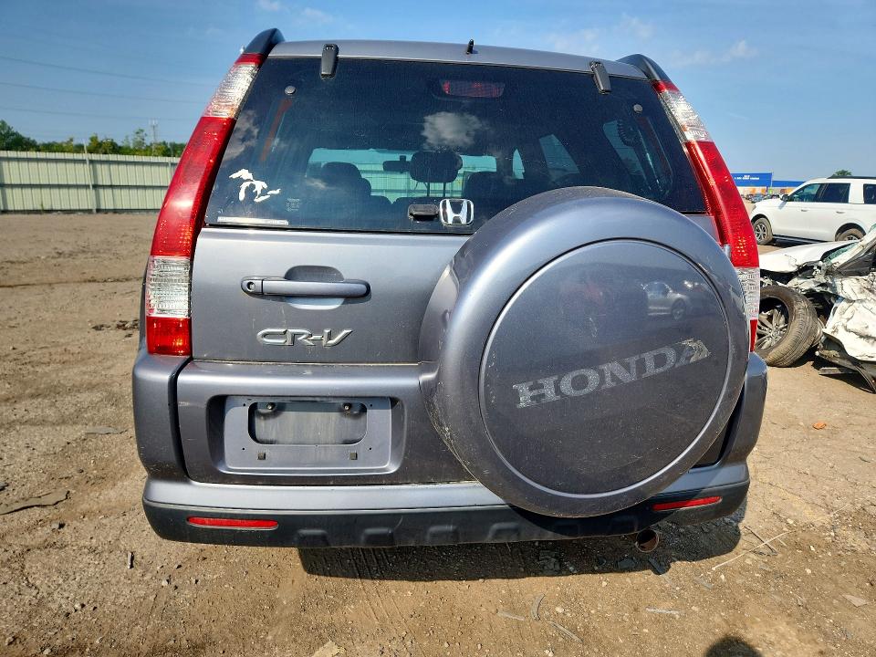 2005 Honda Cr-v VIN JHLRD78955C018493 COPART salvage auction — FRONT END, Mi - Certificate Of Title, sold $325 on 2026-07-24 (photo 6)