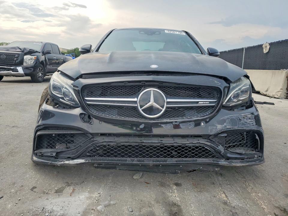 2016 Mercedes-benz C-klasse amg VIN 55SWF8HB1GU102365 COPART salvage auction — REAR END, Fl - Certificate Of Title, sold $10,800 on 2026-08-14 (photo 5)