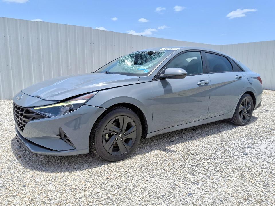 2023 Hyundai Elantra VIN KMHLM4AGXPU441492 COPART salvage auction — FRONT END, Fl - Certificate Of Title, sold $400 on 2026-07-28 (photo 1)