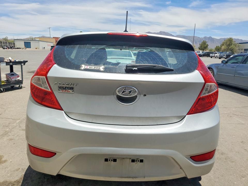 2015 Hyundai VIN KMHCU5AE5FU233037 COPART salvage auction — FRONT END, Tx - Salvage Vehicle Title, sold $600 on 2026-07-24 (photo 6)