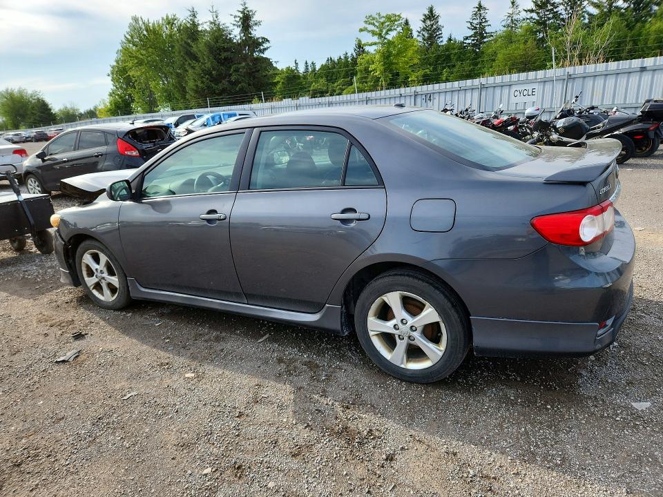 2011 Toyota Corolla VIN 2T1BU4EE8BC588084 COPART salvage auction — FRONT END, ON - PERMIT NO BRAND - UNFIT, sold $1,700 on 2026-07-28 (photo 2)