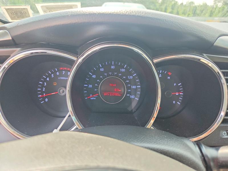 2013 Kia Optima VIN 5XXGM4A72DG129044 COPART salvage auction — VANDALISM, Ny - Mv-907A Salvage Certificate, sold $450 on 2026-07-27 (photo 9)