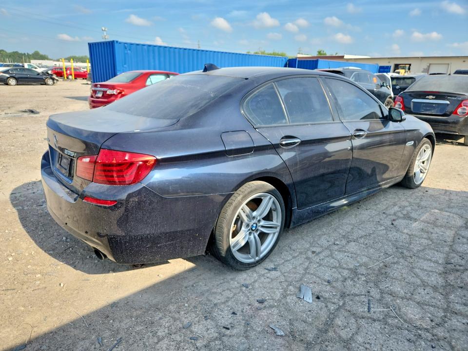 2014 BMW 5 series VIN WBA5B3C58ED539083 COPART salvage auction — MECHANICAL, IN - CERTIFICATE OF TITLE, sold $2,600 on 2026-07-10 (photo 3)