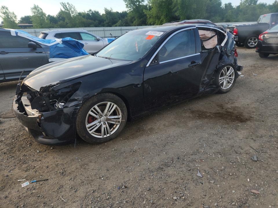 2012 Infiniti G25 VIN JN1DV6ARXCM861186 COPART salvage auction — ALL OVER, MA - CERT OF TITLE-RECONSTRCTD COLL, sold $125 on 2026-07-22 (photo 1)