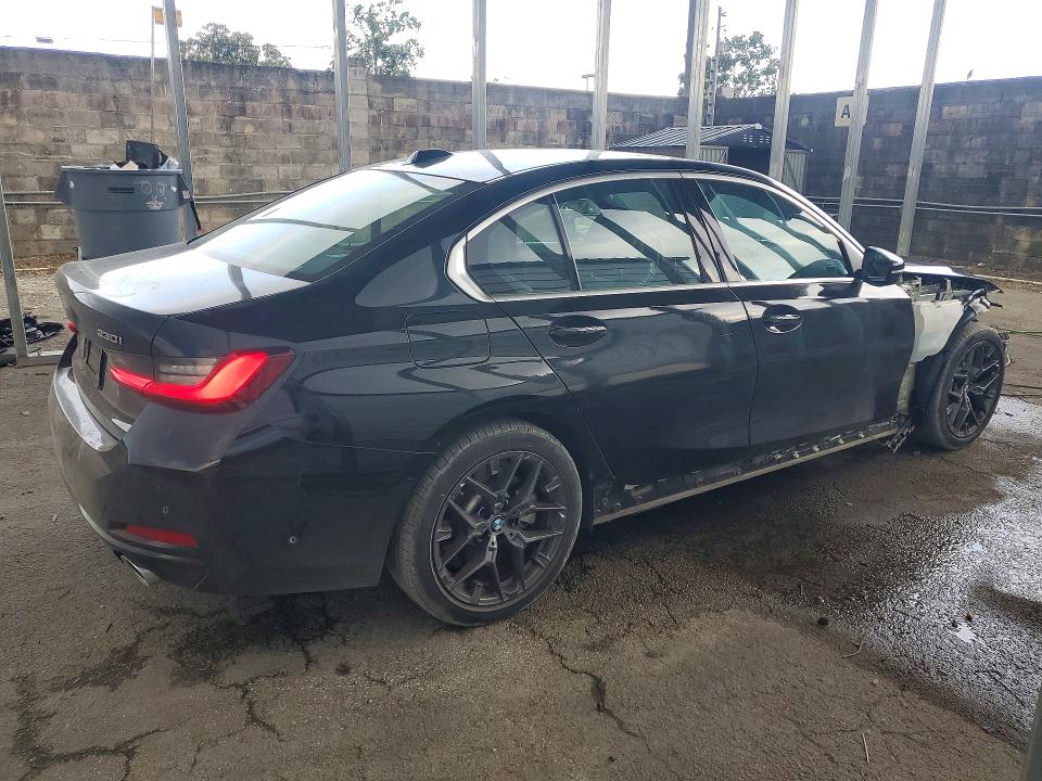 2025 BMW 3 series VIN 3MW69CW06S8F07466 COPART salvage auction — FRONT END, FL - CERTIFICATE OF TITLE, sold $21,100 on 2026-07-13 (photo 3)