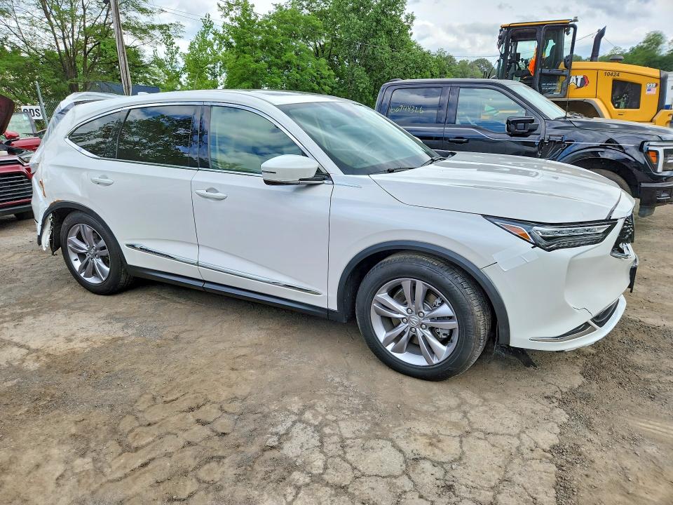 2024 Acura Mdx VIN 5J8YE1H34RL008740 COPART salvage auction — REAR END, Nj - Cert Of Title-Salvage, sold $13,800 on 2026-07-27 (photo 4)