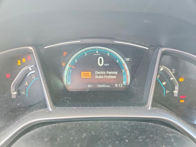 2018 Honda Civic VIN JHMFC1F31JX024260 COPART salvage auction — REAR END, Fl - Cert Of Title Slvg Rebuildable, sold $25 on 2026-07-28 (photo 9)