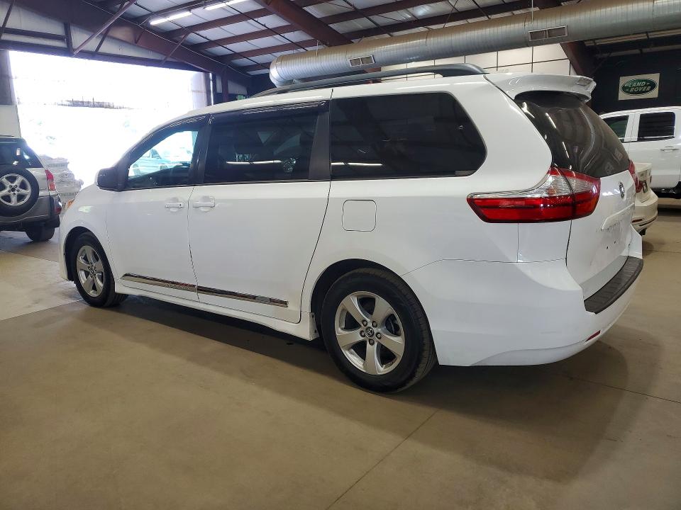 2018 Toyota Sienna VIN 5TDKZ3DC1JS944814 COPART salvage auction — MINOR DENT/SCRATCHES, MA - CERTIFICATE OF TITLE (P), sold $5,600 on 2026-07-27 (photo 2)