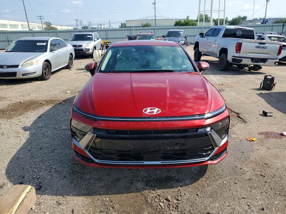 2025 Hyundai Sonata VIN KMHL64JA3SA463138 COPART salvage auction — REAR END, OH - CERTIFICATE OF TITLE (P), sold $8,500 on 2026-07-27 (photo 5)