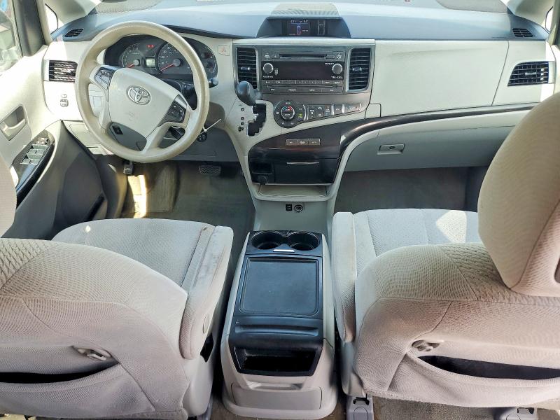 2014 Toyota Sienna VIN 5TDKK3DC6ES451088 COPART salvage auction — REAR END, Fl - Cert Of Title Slvg Rebuildable, sold $2,700 on 2026-07-22 (photo 8)