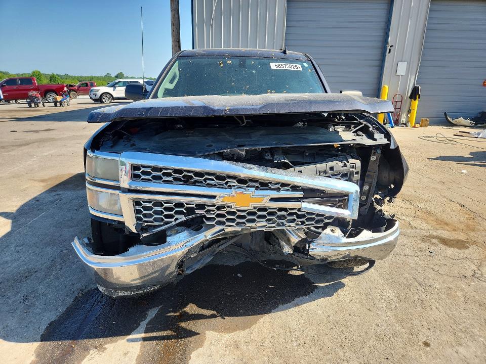 2014 Chevrolet Silverado VIN 3GCPCREH4EG268125 COPART salvage auction — FRONT END, Tn - Salvage Certificate, sold $1,900 on 2026-07-09 (photo 5)