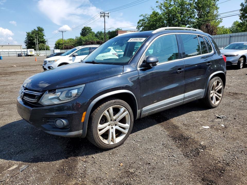2013 Volkswagen Tiguan VIN WVGBV3AX7DW614386 COPART salvage auction — MECHANICAL, Ct - Certificate Of Title, sold $475 on 2026-08-07 (photo 1)