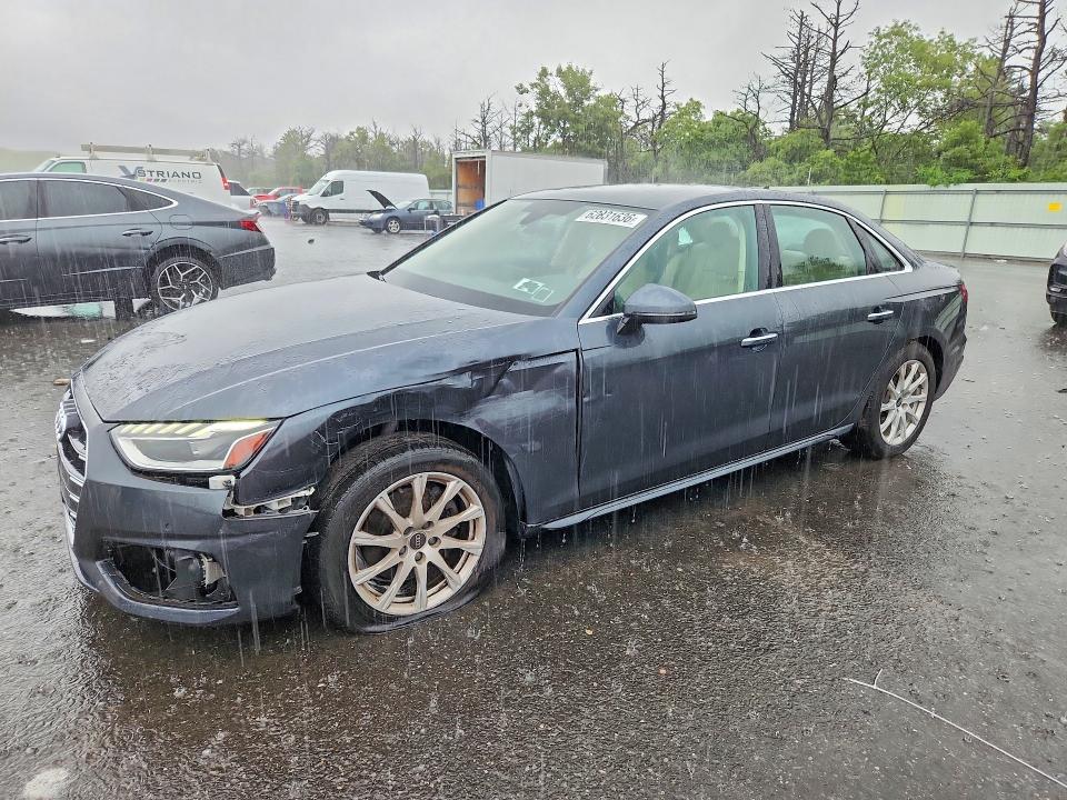 2023 Audi A4 VIN WAUABAF48PN021493 — COPART salvage auction photo