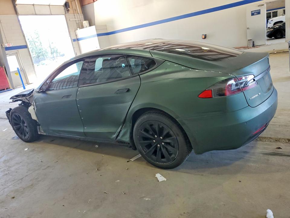 2018 Tesla Model s VIN 5YJSA1E29JF243816 COPART salvage auction — FRONT END, VA - CERT OF TITLE - SALVAGE, sold $225 on 2026-07-31 (photo 2)
