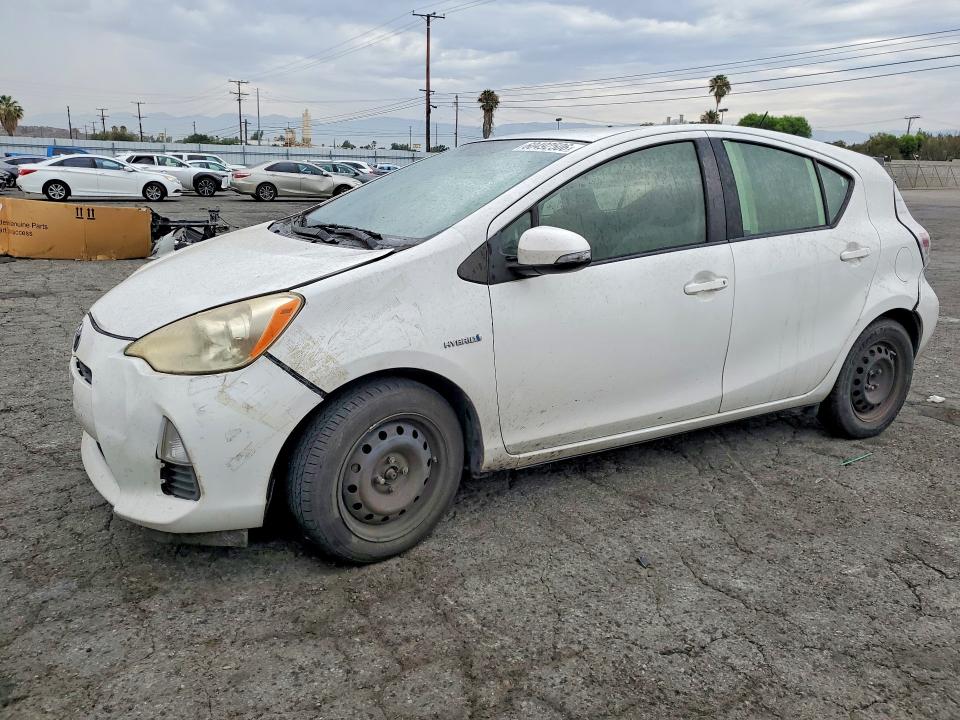2013 Toyota Prius VIN JTDKDTB37D1552326 COPART salvage auction — REAR END, CA - SALVAGE CERTIFICATE, sold $625 on 2026-07-27 (photo 1)