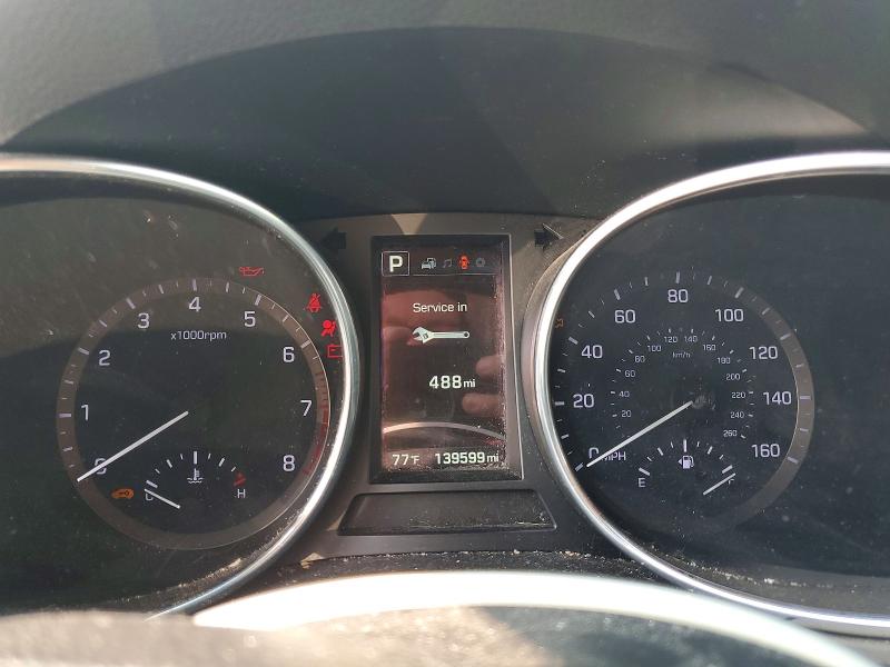 2017 Hyundai Santa fe VIN KM8SNDHF3HU169343 COPART salvage auction — MECHANICAL, OH - CERTIFICATE OF TITLE, sold $2,750 on 2026-07-22 (photo 9)