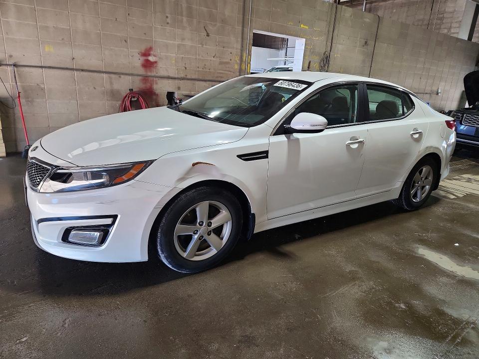 2015 Kia Optima VIN KNAGM4A74F5647970 COPART salvage auction — FRONT END, Mn - Certificate Of Title, sold $525 on 2026-07-16 (photo 1)