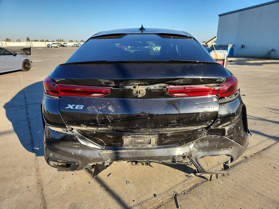 2022 BMW X6 VIN 5UXCY6C09N9N21322 COPART salvage auction — FRONT END, Ca - Salvage Certificate, sold $23,500 on 2026-09-14 (photo 6)