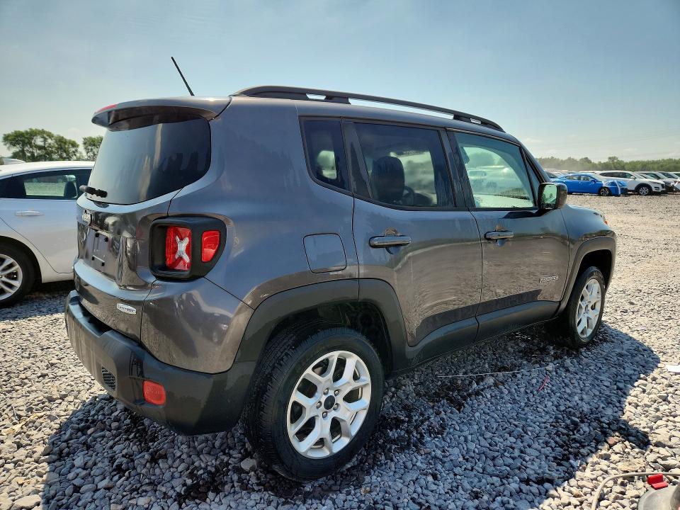 2017 Jeep Renegade VIN ZACCJBBB3HPE95532 COPART salvage auction — FRONT END, Il - Salvage Certificate, sold $1,250 on 2026-08-17 (photo 3)