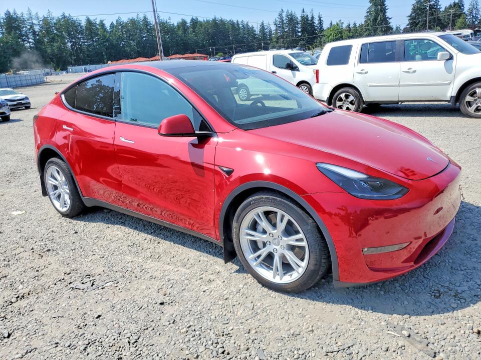 2023 Tesla Model y VIN 7SAYGDEE2PF807032 COPART salvage auction — FRONT END, Wa - Bill Of Sale, sold $14,100 on 2026-07-17 (photo 4)