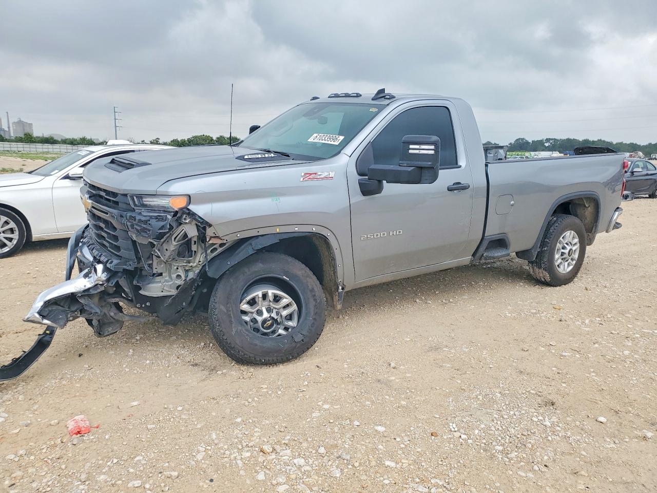 2025 Chevrolet Silverado 2500 VIN 1GC3KLE71SF240107 — COPART salvage auction photo