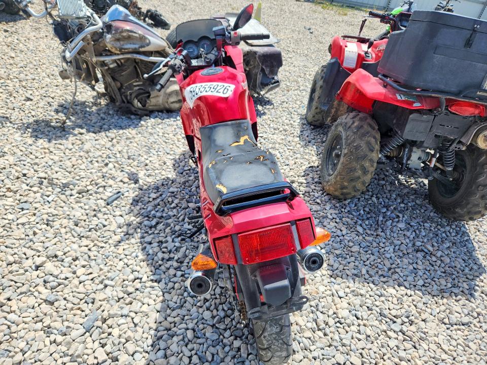 2007 Kawasaki Ex250 VIN JKAEXMF187DA36043 COPART salvage auction — NORMAL WEAR, Ut - Certificate Of Title, sold $90 on 2026-07-07 (photo 4)