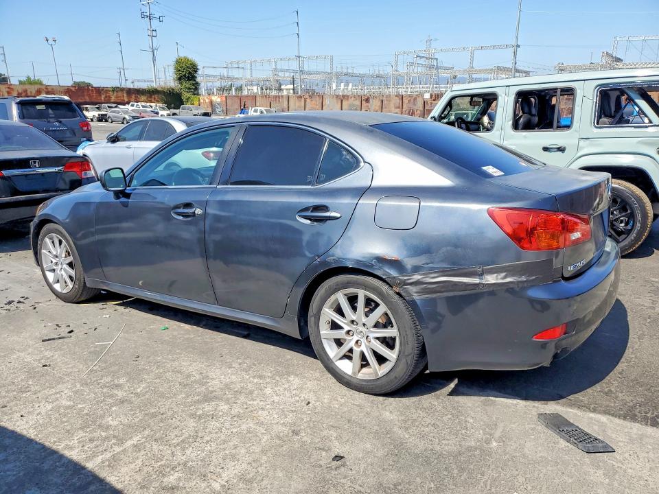 2006 Lexus Is 250 VIN JTHBK262662019672 COPART salvage auction — REAR END, CA - DIS/DLR/EXP ONLY CLEAN TITLE, sold $775 on 2026-07-22 (photo 2)