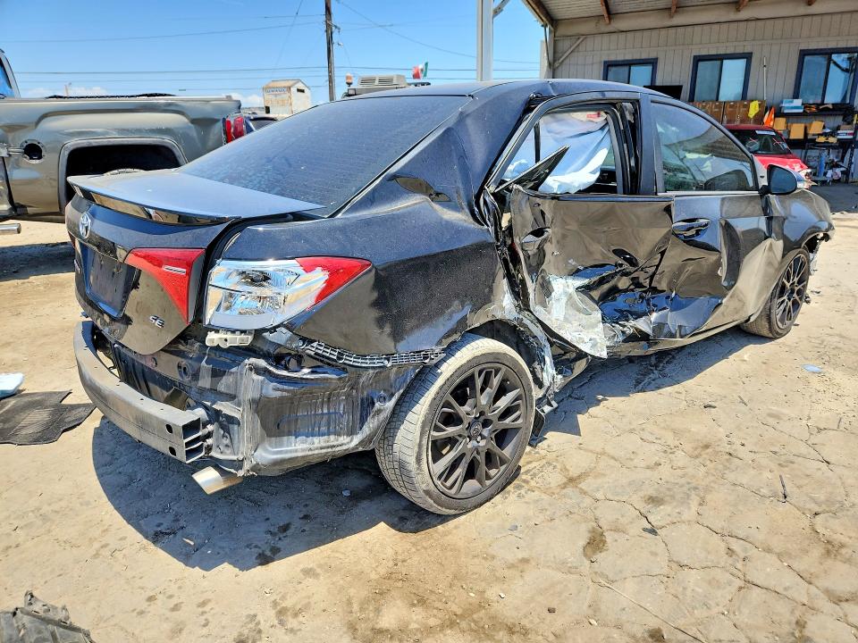 2017 Toyota Corolla VIN 5YFBURHE8HP577930 COPART salvage auction — FRONT END, CA - SALVAGE CERTIFICATE, sold $350 on 2026-07-30 (photo 3)