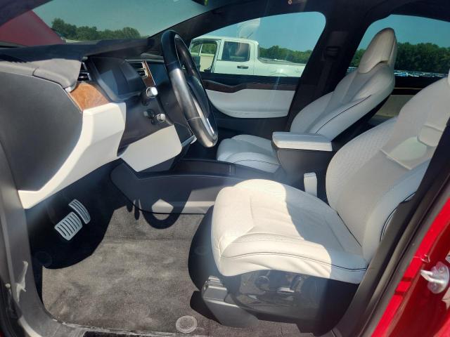 2017 Tesla Model x VIN 5YJXCBE48HF025027 COPART salvage auction — SIDE, Salvage Title, sold $9,200 on 2026-08-18 (photo 7)