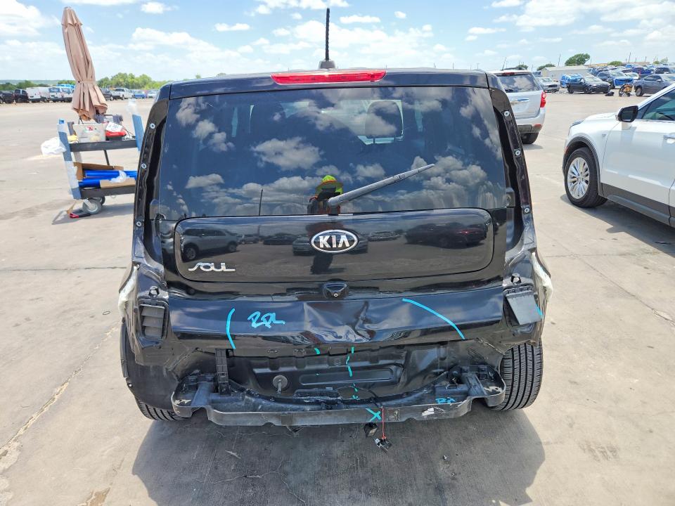 2019 Kia Soul VIN KNDJN2A23K7914397 COPART salvage auction — REAR END, Tx - Salvage Vehicle Title, sold $2,150 on 2026-07-20 (photo 6)