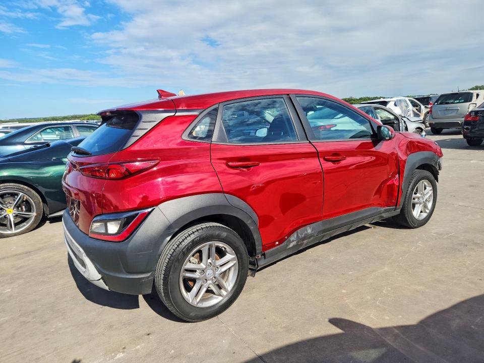 2023 Hyundai Kona VIN KM8K22AB8PU036855 COPART salvage auction — FRONT END, TX - CERTIFICATE OF TITLE (P), sold $6,600 on 2026-07-28 (photo 3)