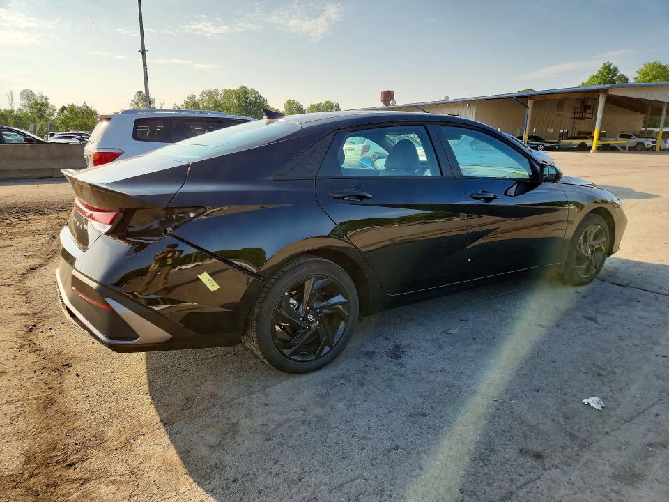 2026 Hyundai Elantra VIN KMHLM4DG2TU178114 COPART salvage auction — REAR END, Ny - Mv-907A Salvage Certificate, sold $7,100 on 2026-07-09 (photo 3)