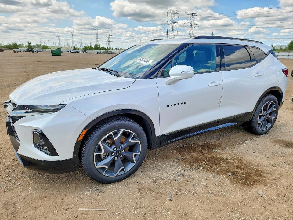 2020 Chevrolet Blazer VIN 3GNKBKRS1LS579426 COPART salvage auction — WATER/FLOOD, Il - Salvage Cert-Flood, sold $9,800 on 2026-08-18 (photo 1)