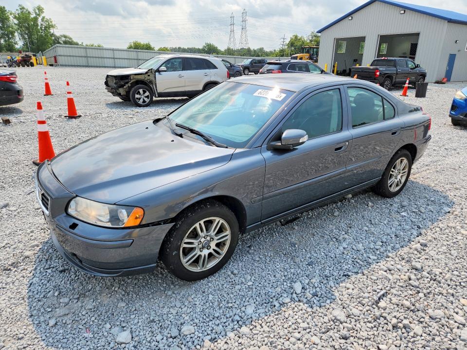 2007 Volvo S60 VIN YV1RH592X72639531 COPART salvage auction — FRONT END, Oh - Cert Of Title-Salvage, sold $500 on 2026-07-31 (photo 1)
