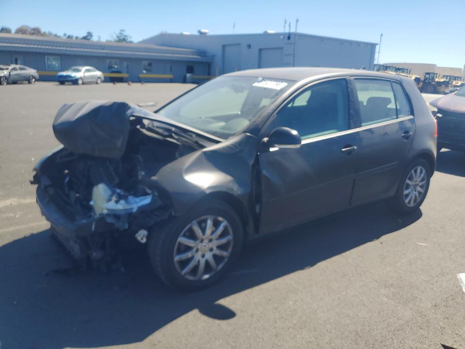 2009 Volkswagen Rabbit VIN WVWDB71K49W140700 COPART salvage auction — FRONT END, CA - SALVAGE CERTIFICATE, sold $50 on 2026-07-22 (photo 1)