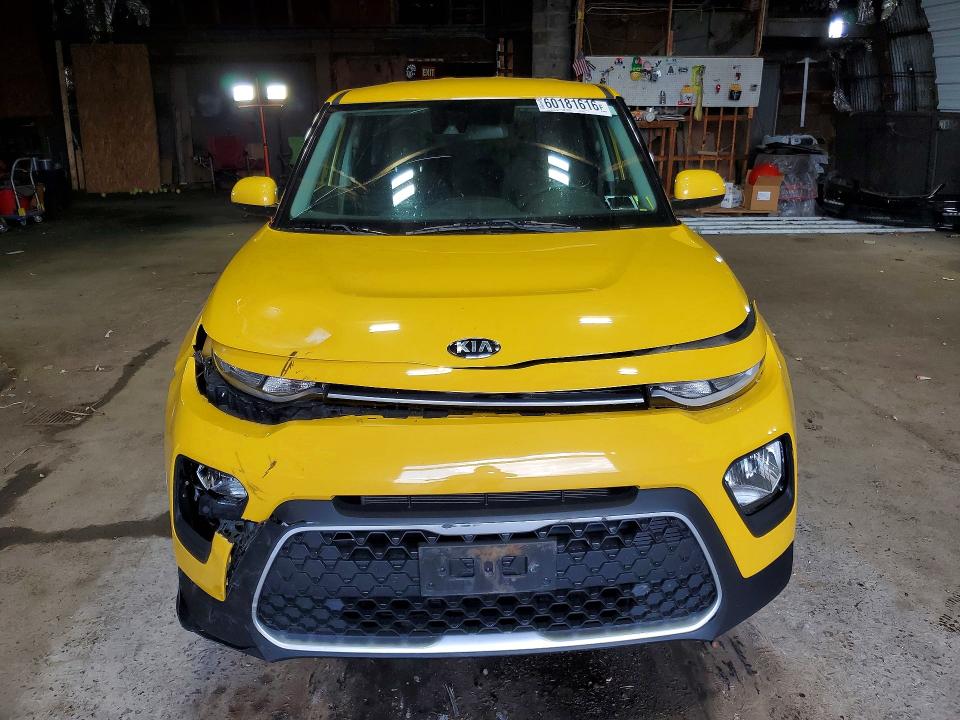 2020 Kia Soul VIN KNDJ23AU6L7088792 COPART salvage auction — FRONT END, Ny - Mv-907A Salvage Certificate, sold $2,600 on 2026-07-29 (photo 5)