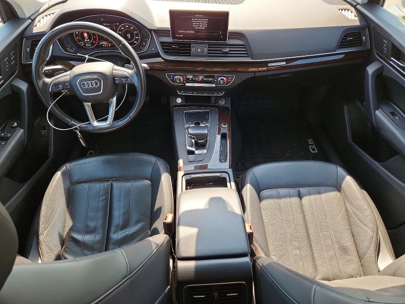 2018 Audi Q5 VIN WA1BNAFY8J2229491 COPART salvage auction — FRONT END, Ny - Mv-907A Salvage Certificate, sold $4,500 on 2026-07-22 (photo 8)