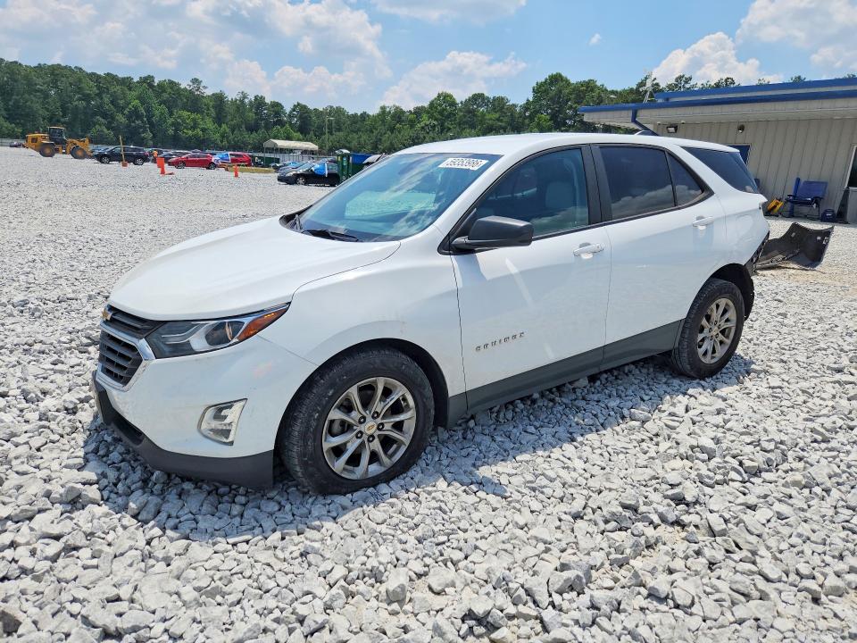 2020 Chevrolet Equinox VIN 2GNAXHEV1L6224397 COPART salvage auction — REAR END, Ga - Cert Of Title-Salvage, sold $2,800 on 2026-07-28 (photo 1)