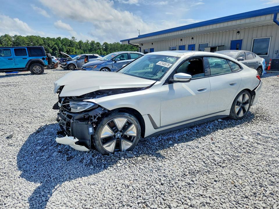 2023 BMW I4 VIN WBY43AW0XPFP64322 COPART salvage auction — FRONT END, GA - CERTIFICATE OF TITLE (P), sold $275 on 2026-07-28 (photo 1)