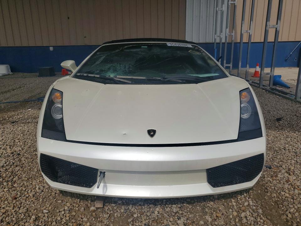 2007 Lamborghini Gallardo VIN ZHWGU22T17LA04972 COPART salvage auction — WATER/FLOOD, Ks - Flood - Salvage, sold $37,500 on 2026-08-27 (photo 5)