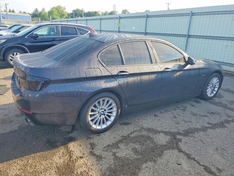 2013 BMW 5er VIN WBAFU7C58DDU72554 COPART salvage auction — WATER/FLOOD, Pa - Cert Of Salvage-W=Flood Veh, sold $2,250 on 2026-07-17 (photo 3)
