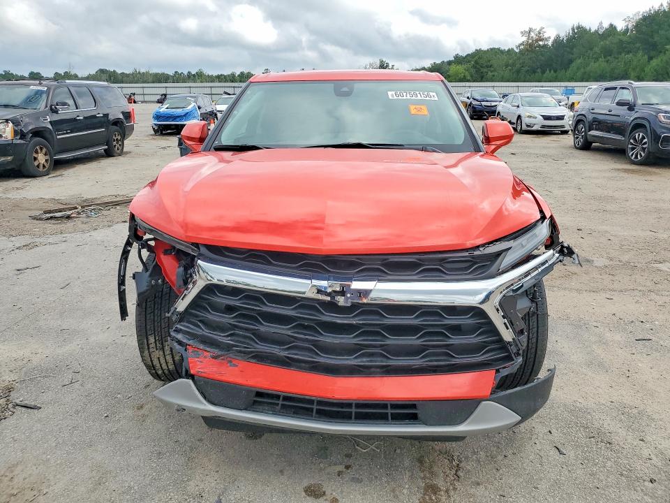 2025 Chevrolet Blazer VIN 3GNKBCR40SS188564 COPART salvage auction — FRONT END, Mt - Certificate Of Title, sold $7,300 on 2026-07-27 (photo 5)