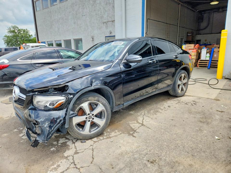 2019 Mercedes-benz Glc class VIN WDC0J4KB3KF561502 COPART salvage auction — FRONT END, WV - CERTIFICATE OF TITLE (P), sold $16,700 on 2026-07-24 (photo 1)