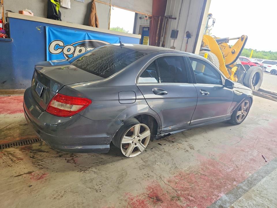 2011 Mercedes-benz C class VIN WDDGF5EB6BR181100 COPART salvage auction — SIDE, NV - SALVAGE TITLE, sold $225 on 2026-07-27 (photo 3)