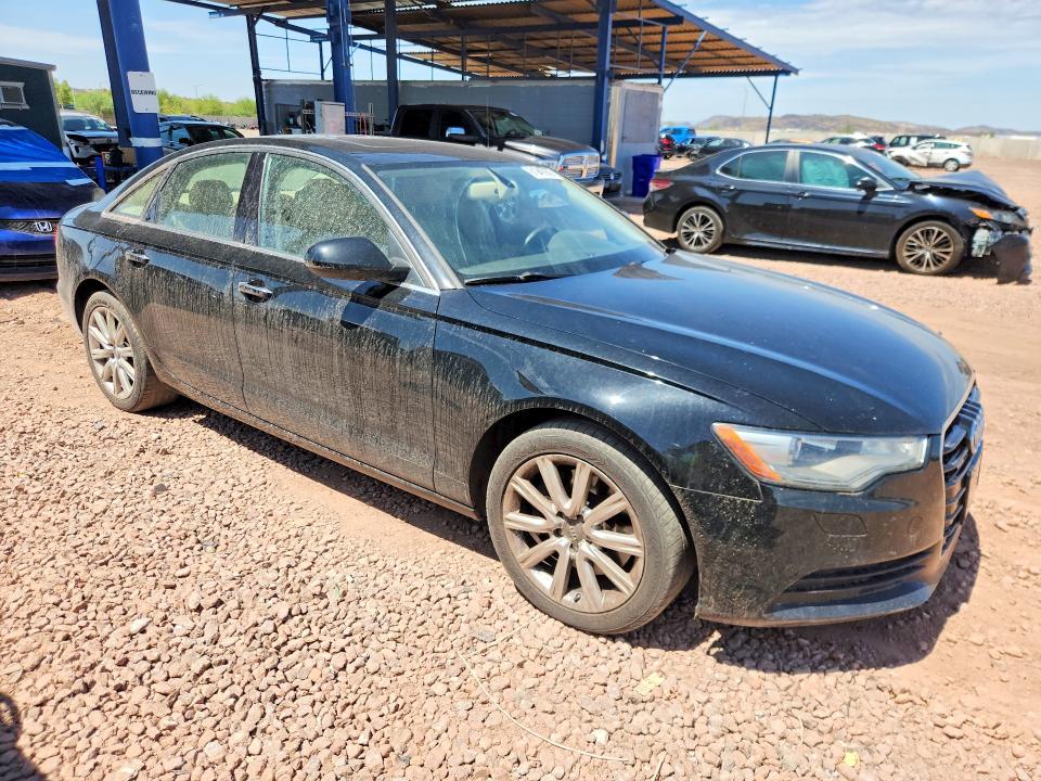 2015 Audi A6 VIN WAUGFAFC3FN008963 COPART salvage auction — MINOR DENT/SCRATCHES, Az - Dealer Only Clean Title, sold $725 on 2026-08-13 (photo 4)