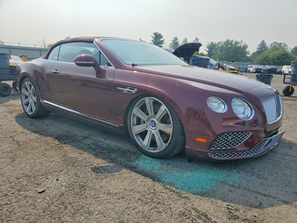 2016 Bentley Continental VIN SCBGU3ZA0GC055236 COPART salvage auction — SIDE, Pa - Certificate Of Salvage, sold $11,200 on 2026-07-24 (photo 4)