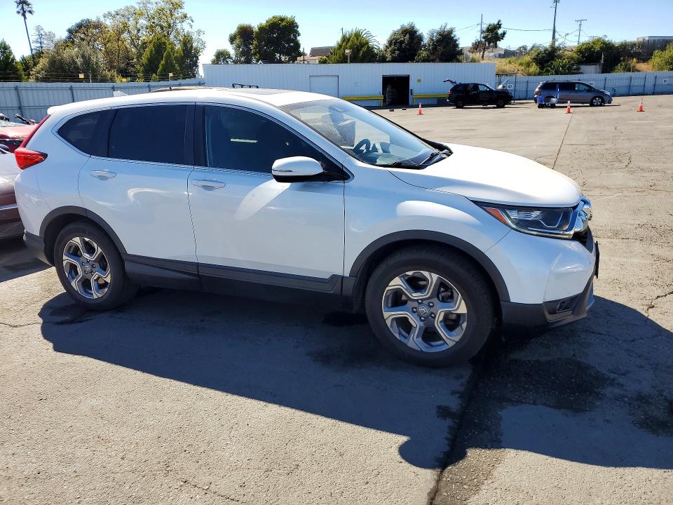 2019 Honda Cr-v VIN 7FARW1H54KE033586 COPART salvage auction — REAR END, Ca - Salvage Certificate, sold $8,900 on 2026-07-31 (photo 4)