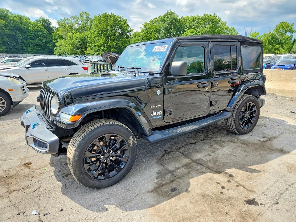 2022 Jeep Wrangler / VIN 1C4JJXP6XNW106660 — COPART salvage auction photo